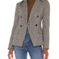 Theory - Women's Double Breasted Wool Blend Blazer Jacket