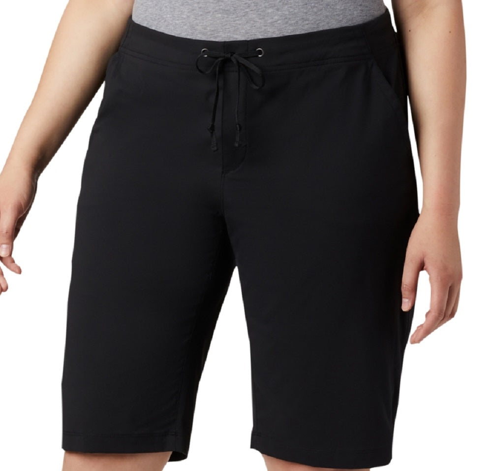 Columbia Women's Anytime Outdoor Long Shorts Black Size 22W