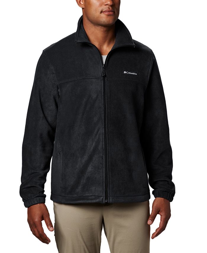 Columbia Men's Mountain Full Zip Fleece Jacket Black Size Medium