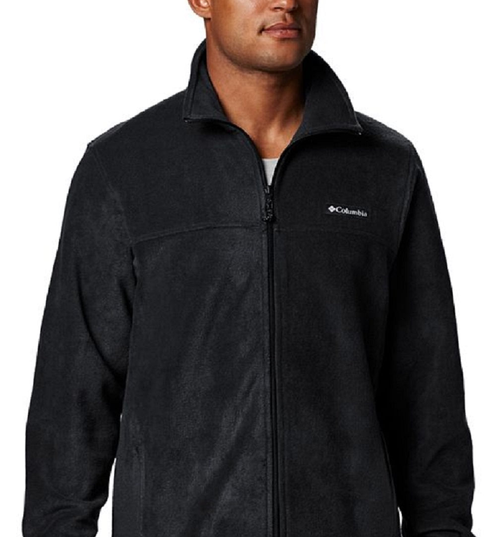 Columbia Men's Mountain Full Zip Fleece Jacket Black Size Medium