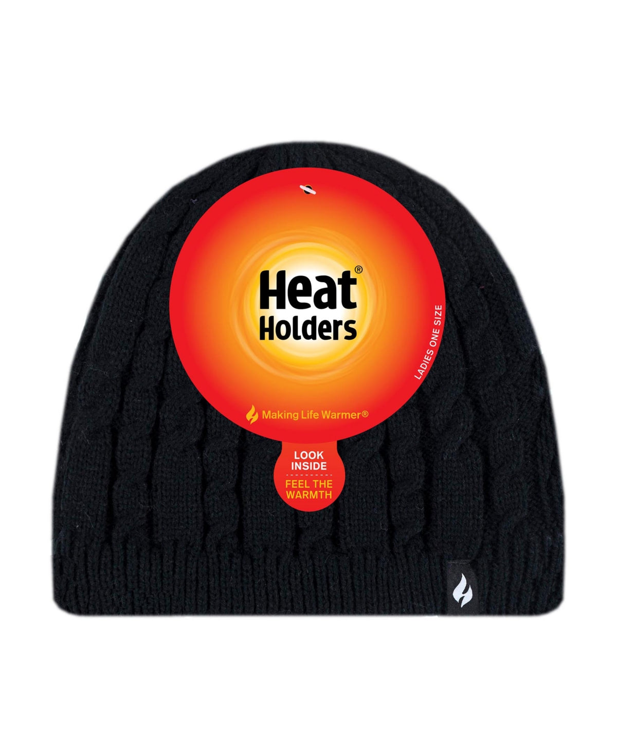 Heat Holders Men's Alesund Hats Black Regular