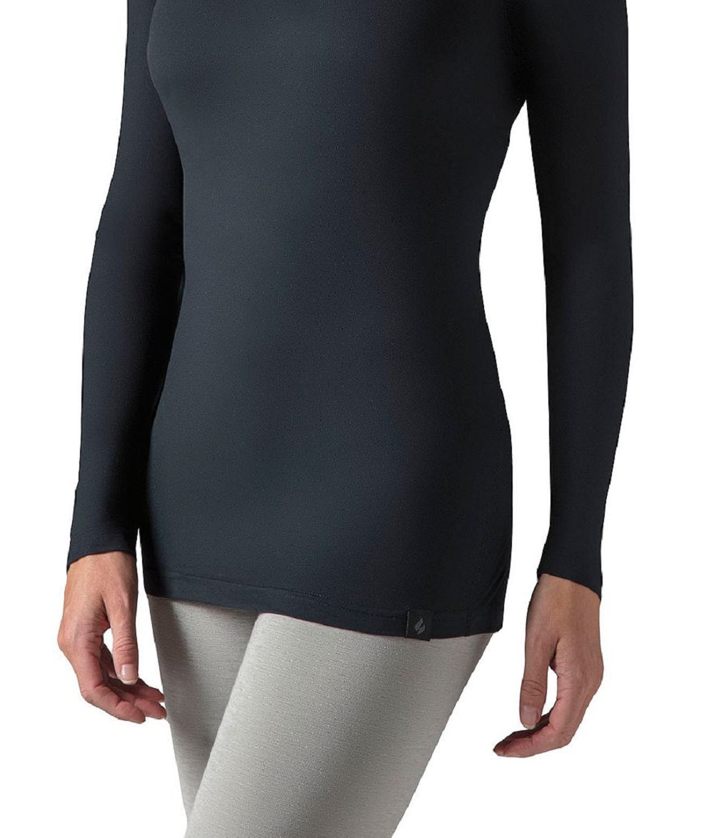 Heat Holders Women's X Warm Base Layer Tops Black Size Small