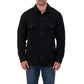 Heat Holders Men's Jax Long Sleeve Solid Shirt Jacket Black Size Large