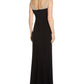 Adrianna Papell Women's Embellished Jersey Gown Black Size 2