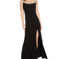 Adrianna Papell Women's Embellished Jersey Gown Black Size 2