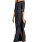 Adrianna Papell Women's Off The Shoulder Gown Gray Size 8