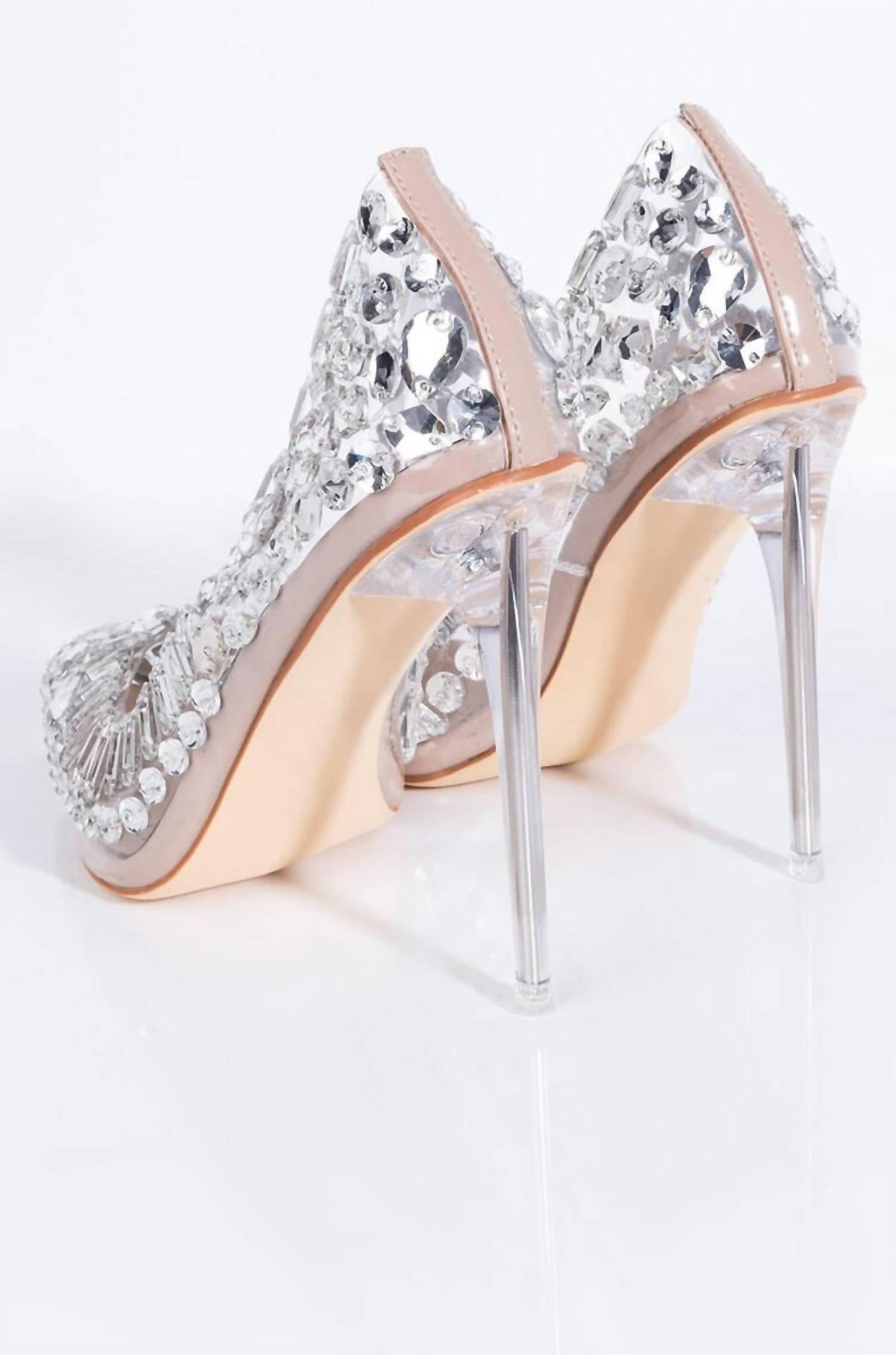 Azalea Wang - Women's Bonnie Glass Stiletto Heels