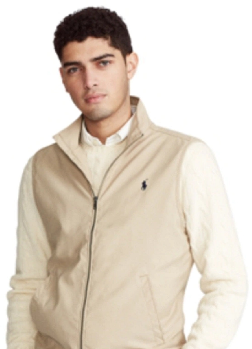 Polo Ralph Lauren Men's Twill Vest Brown Size X-Small