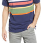 Polo Ralph Lauren Men's Stripe Piqué Polo Blue Size Medium