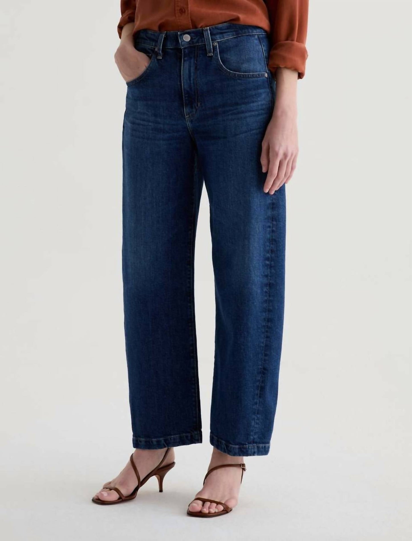 Ag Jeans - Hattie High Rise Barrel Jeans