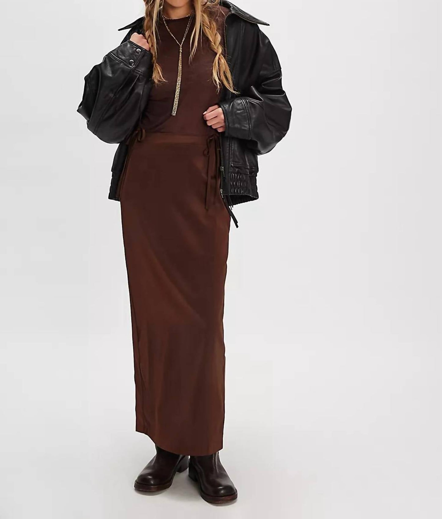 Free People - Rosetto Column Skirt