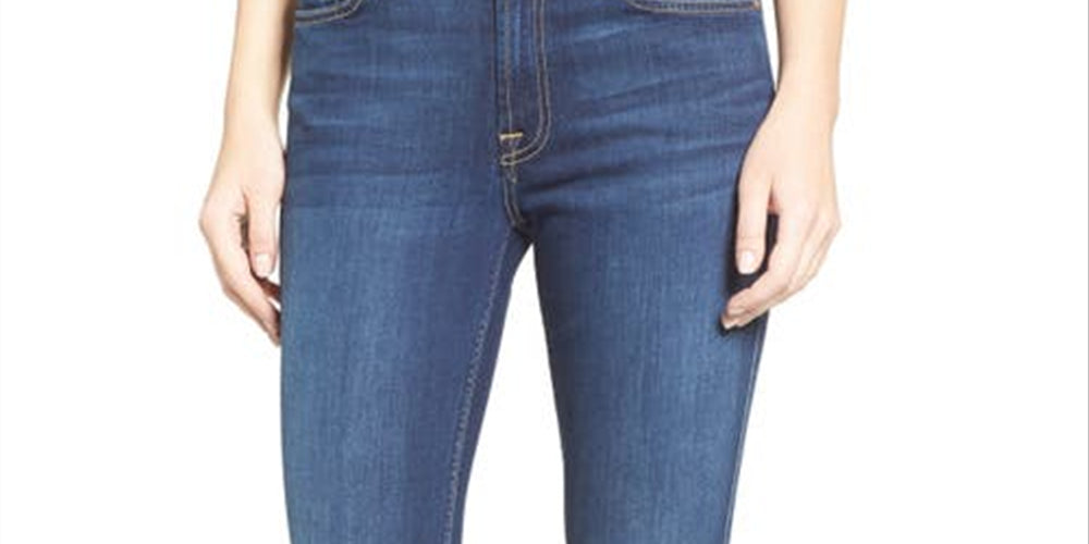 JEN7 Women's Ankle Skinny Jeans Blue Size 29