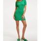 Good American - Rib Open Back Mini Dress