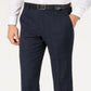 Michael Kors Men's Classic Fit Airsoft Stretch Teal Plaid Suit Separate Pants Blue Size 44X34