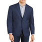 Michael Kors Men's Classic Fit Check Sport Coat Blue Size 44