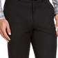 Izod Men's Classic Fit Medium Suit Pants Black Size 40X32