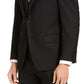 Michael Kors Men's Modern Fit Airsoft Stretch Suit Jackets Black Size 46