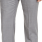 Michael Kors Men's Modern Fit Airsoft Stretch Suit Pants Gray Size 38X30