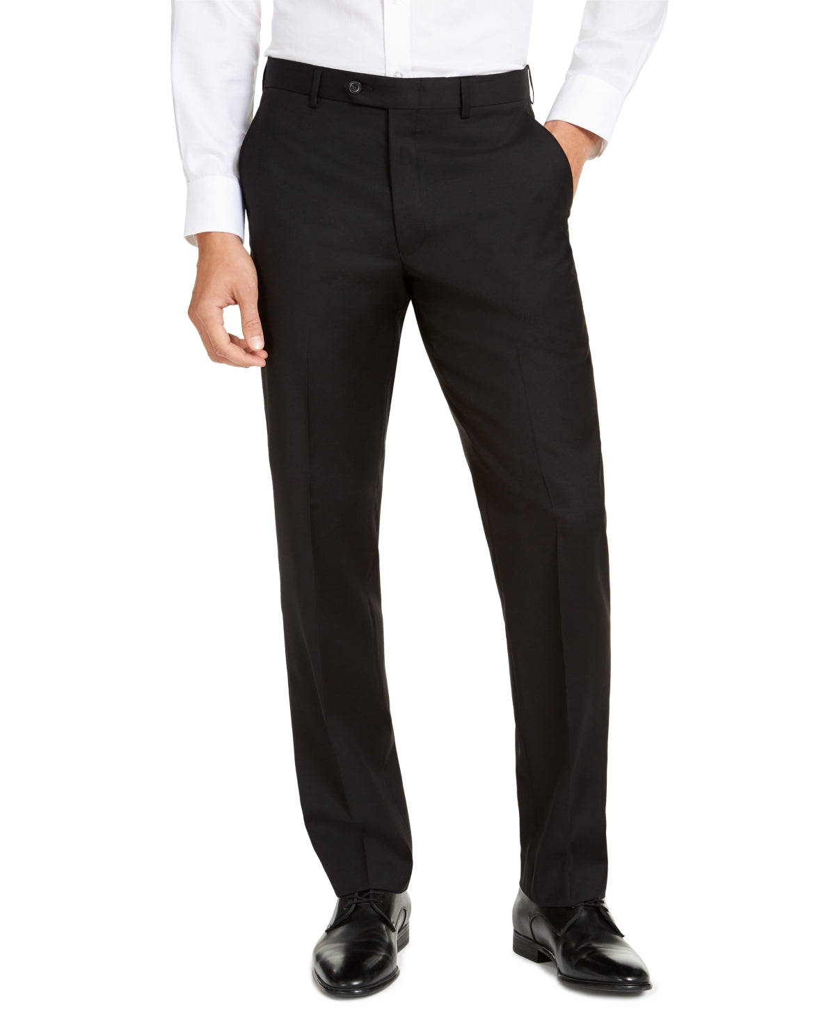 Michael Kors Men's Modern Fit Airsoft Stretch Suit Pants Black Size 38X32