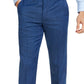 Michael Kors Men's Modern Fit Airsoft Stretch Suit Pants Blue Size 36X34
