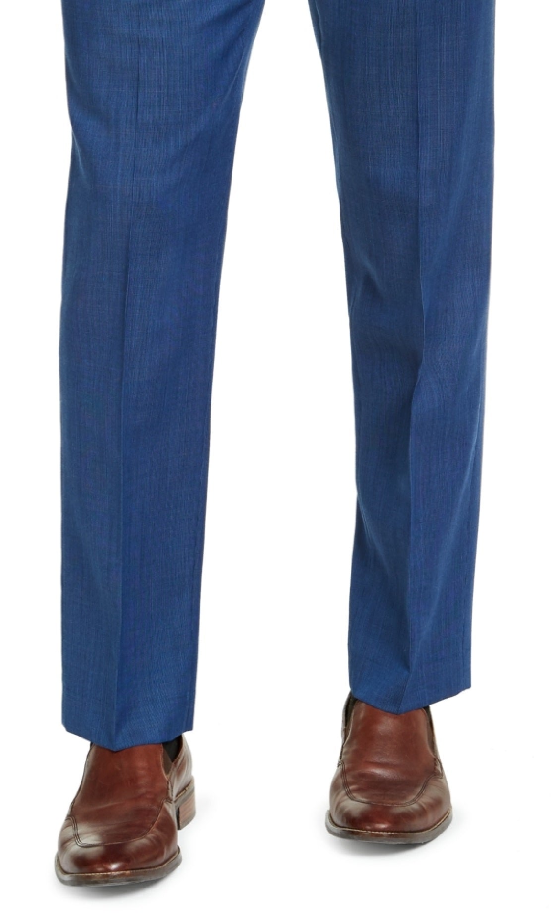 Michael Kors Men's Modern Fit Airsoft Stretch Suit Pants Blue Size 40X30