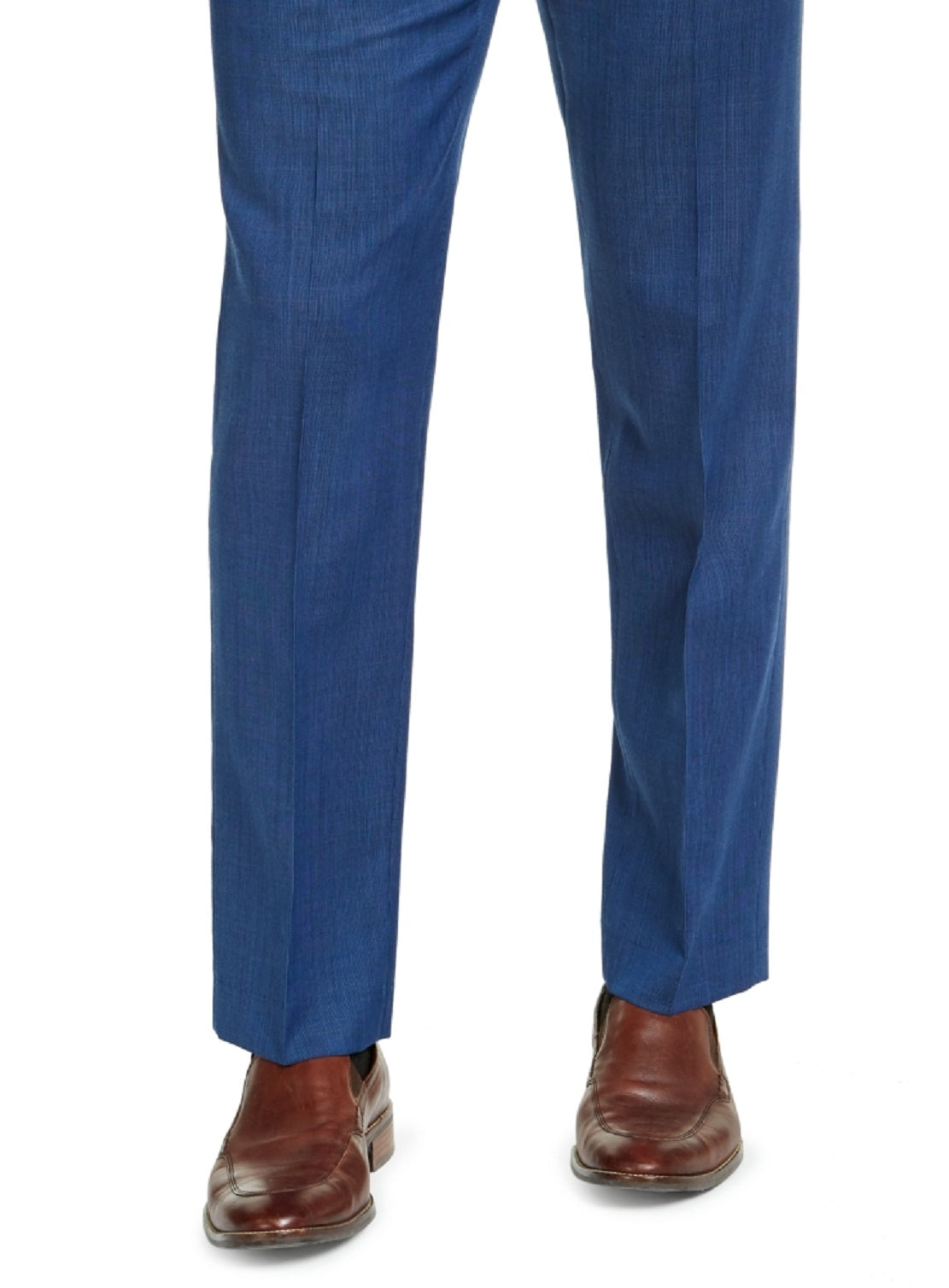 Michael Kors Men's Modern Fit Airsoft Stretch Suit Pants Blue Size 42X32