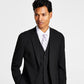 Alfani Men's Slim Fit Stretch Solid Suit Jacket Black Size 42