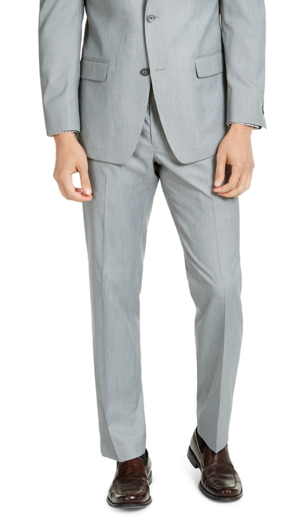 Marc New York Men's Modern Fit Suits Gray Size 40