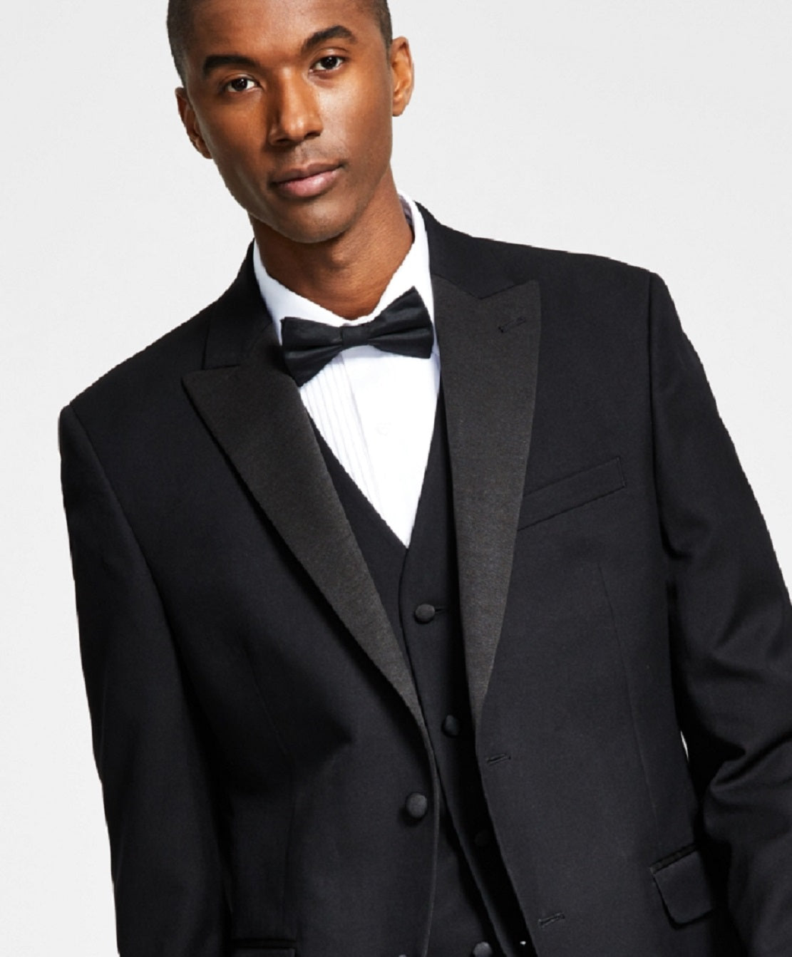 Alfani Men's Slim Fit Tuxedo Jackets Black Size 46
