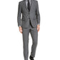 Izod Men's Classic Fit Suits Gray Size 44