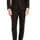 Van Heusen Men's Flex Plain Slim Fit Suits Black Size 38