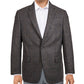 Ralph Lauren Men's Long Plaid Classic Fit Gray Size 44