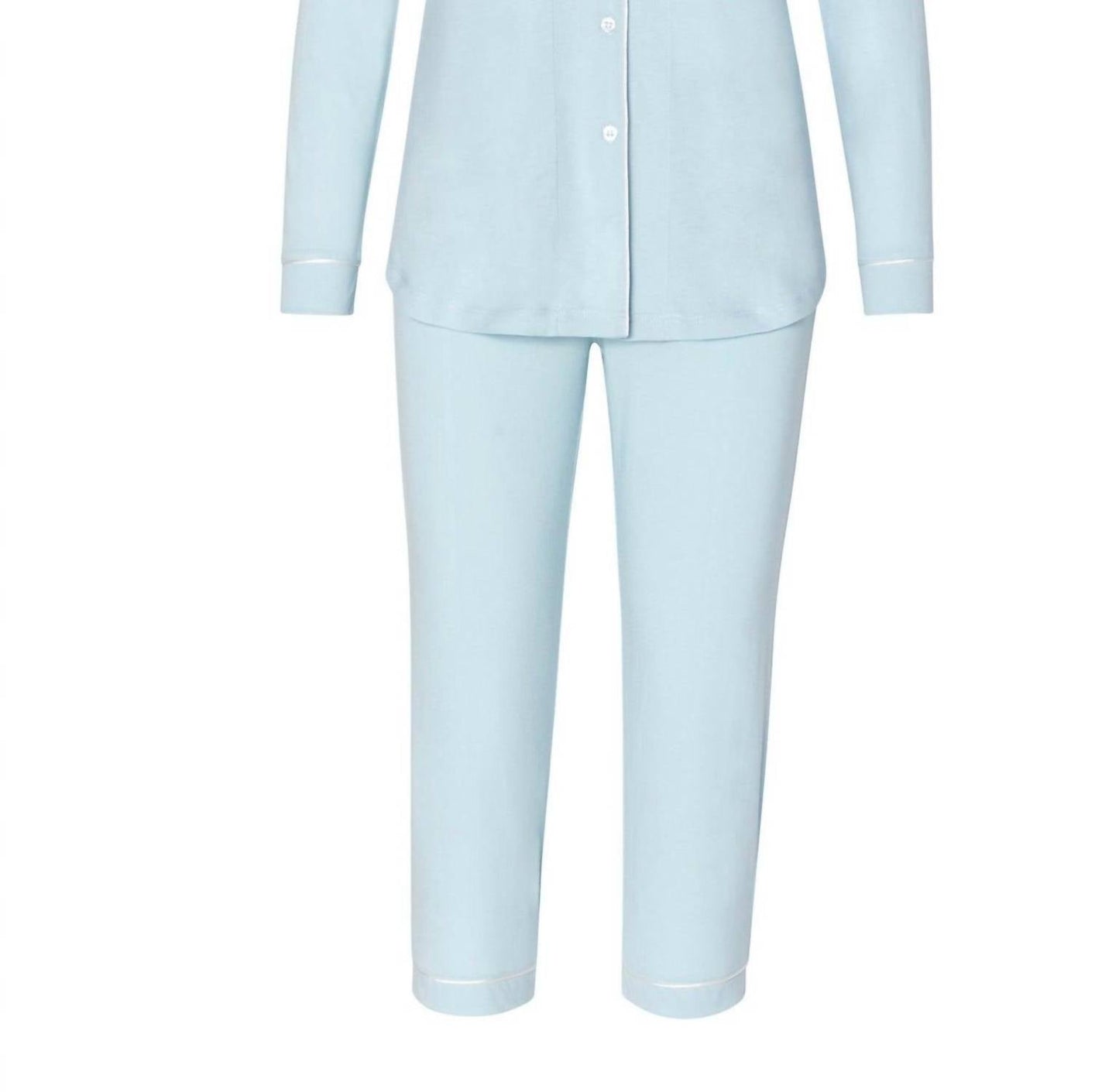 Twelve Eighty Eight - Paige Long Sleeve Cropped Pant Men's Styled Pajama Set