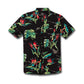 Volcom Men's Birds Of Raredise Short Sleeves Shirt Black Size X-Large