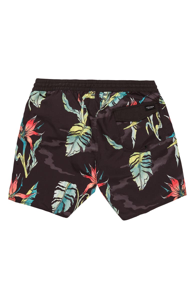 Volcom Men's Beach Bunch Swim Trunks Black Size Small