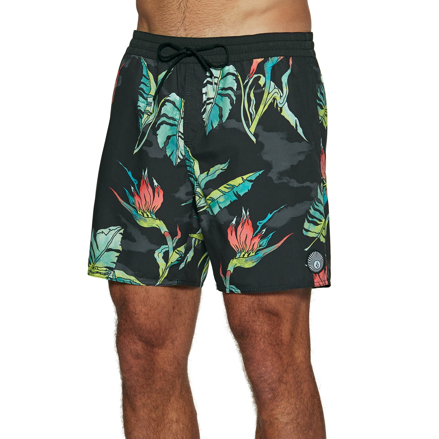 Volcom Men's Beach Bunch Swim Trunks Black Size Small