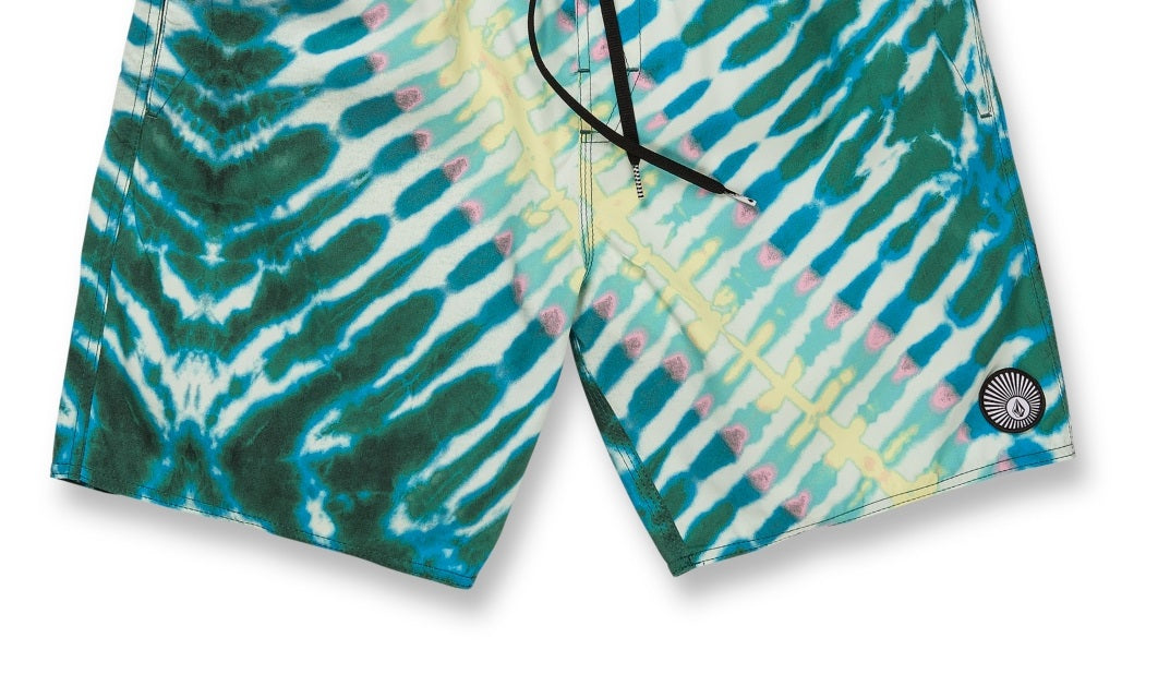 Volcom Men's Beach Bunch Swim Trunks Green Size X-Large