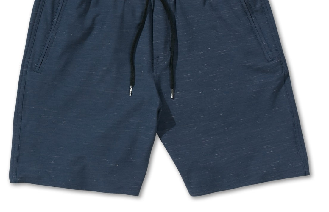 Volcom Men's Wrecpack Hybrid 19 Shorts Blue Size Medium