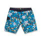 Volcom Men's Tropical Hideout Mod 19 Trunks Blue Size 30