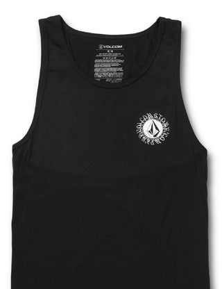 Volcom Men's Exuder Graphic Tank Black Size X-Large