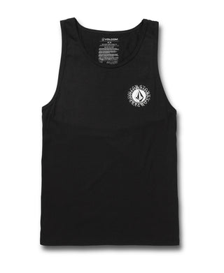 Volcom Men's Exuder Graphic Tank Black Size X-Large
