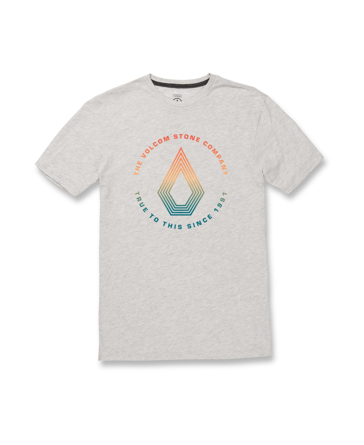 Volcom Men's Horizon Short Sleeves T-shirt White Size XX-Large