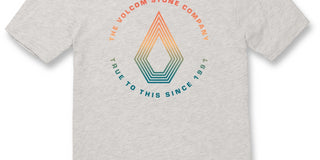 Volcom Men's Horizon Short Sleeves T-shirt White Size XX-Large