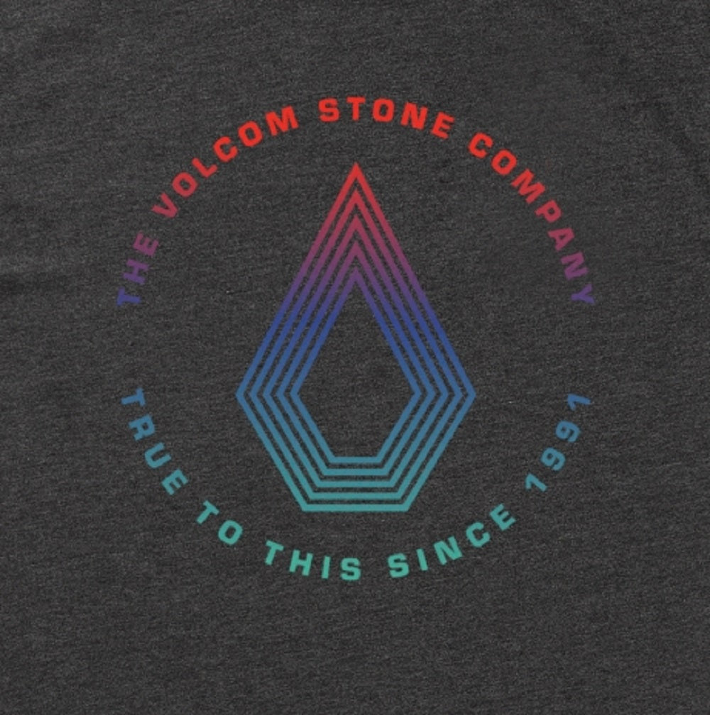 Volcom Men's Horizon Short Sleeves T-Shirt Gray Size Large