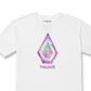 Volcom Men's Star Shields Stone Graphic Tee White Size Medium
