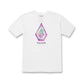 Volcom Men's Star Shields Stone Graphic Tee White Size Medium