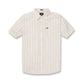 Volcom Men's Boiler Woven Short Sleeve Woven Tops White Size X-Large