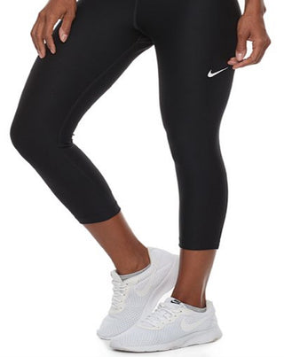 Nike Women's Power Victory Training Midrise Capri Leggings Black Size Small