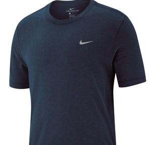 Nike Men's Dri Fit Training T-Shirt Blue Size Medium
