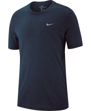 Nike Men's Dri Fit Training T-Shirt Blue Size Medium